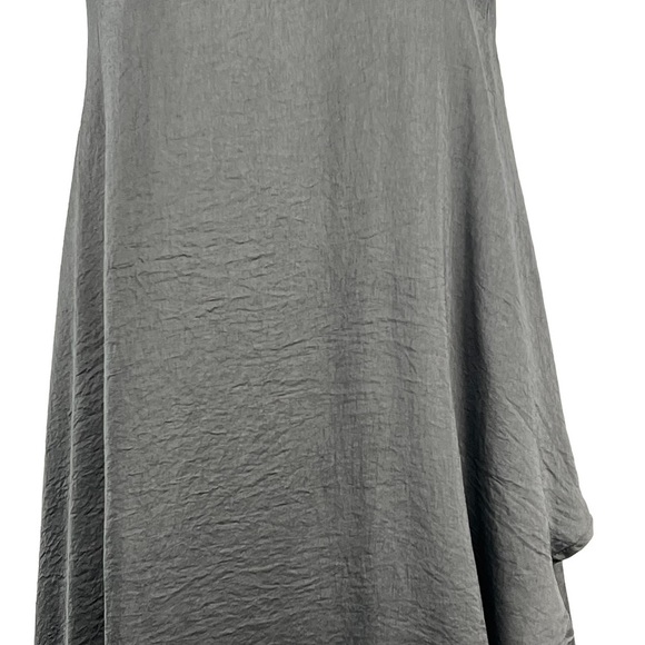 WISHLIST‎ SLEEVELESS SCOOP TIE BACK ASYMMETRICAL FLOW DRESS - Picture 5 of 16